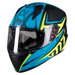 MT Helmets - casca STINGER Acero, albastru mat [L]