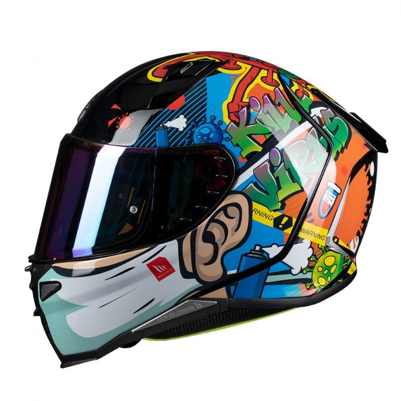 MT Helmets - casca REVENGE 2 graphic KN 95 [L]