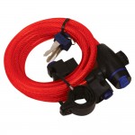 OXFORD - CABLE LOCK 1.8M X 12mm - RED