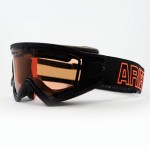 ARIETE - Ochelari MUDMAX - BLACK / DOUBLE ORANGE VENTILATED LENS NO PINS