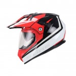 SIFAM - Casca Offroad S-LINE S789 - rosu / negru / gri [XL]