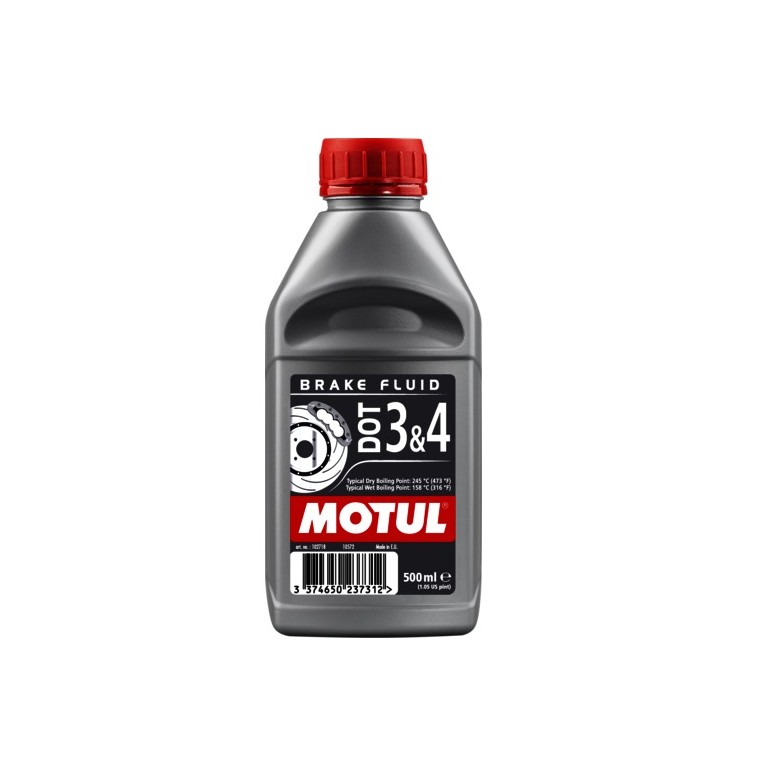 MOTUL - BRAKE FLUID DOT 3 & 4 - 500ml