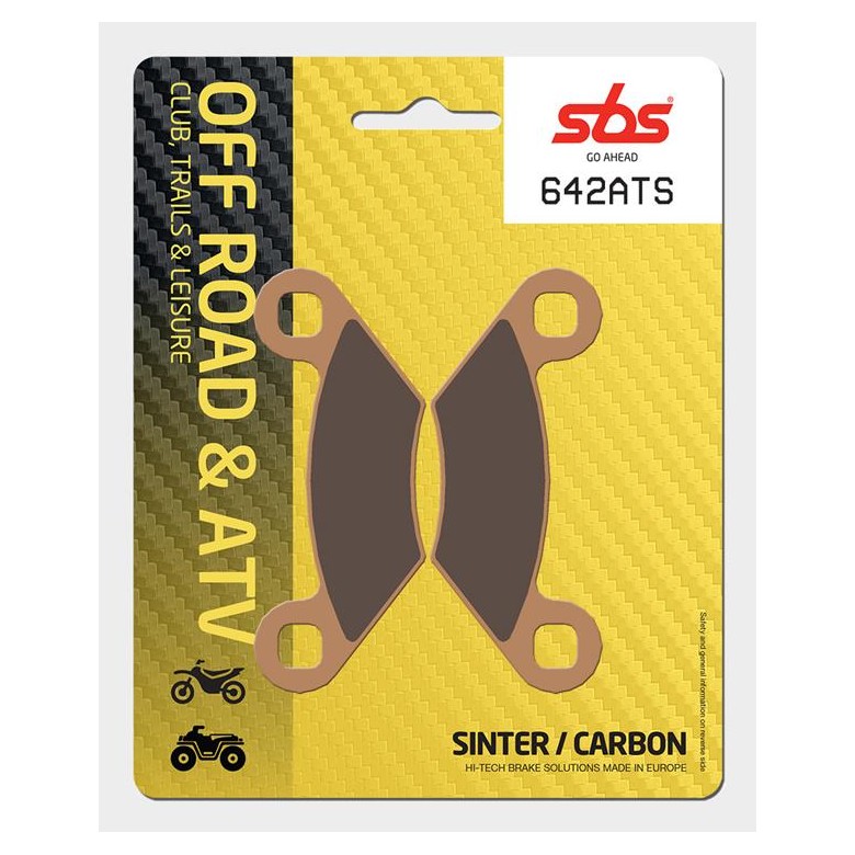 SBS - Placute frana OFFROAD / ATV - SINTER CARBON 642ATS