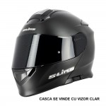 SIFAM - Casca Flip-up S-LINE S550 - negru mat [M]