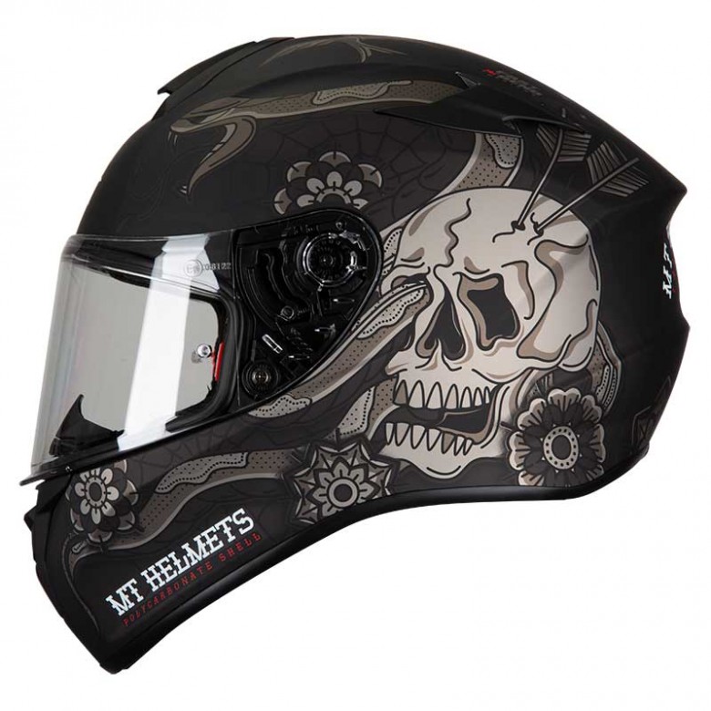 MT Helmets - casca TARGO Dagger, negru mat [XS]