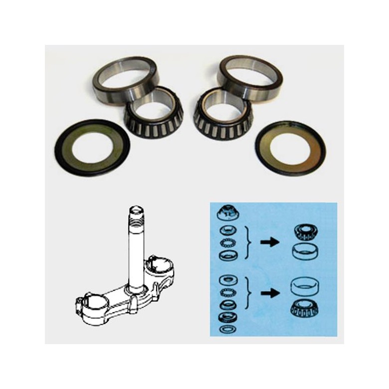 TOURMAX - Rulmenti de jug (Set sup. + inf.) - SUZUKI MX SSS904S