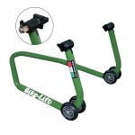 BIKELIFT - STANDER fata (COMPLET) CU SUPORTI (PADELE) SBG10P (INALT, pentru ETRIERI RADIALI) - VERDE