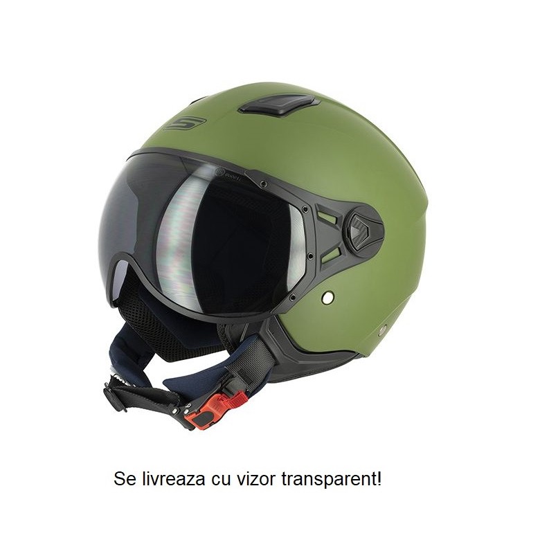 SIFAM - Casca Open-face S-LINE S779 - verde army [XL]