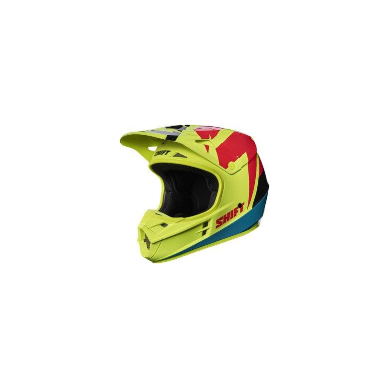 MX-HELMET WHIT3 TARMAC HELMET ECE FLORIDA YELLOW