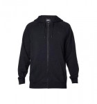 LEGACY ZIP FLEECE BLACK