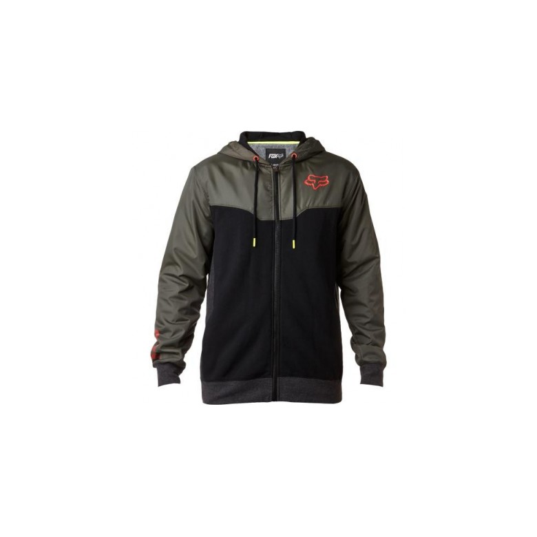 ROTATIONS ZIP FLEECE MILITARY