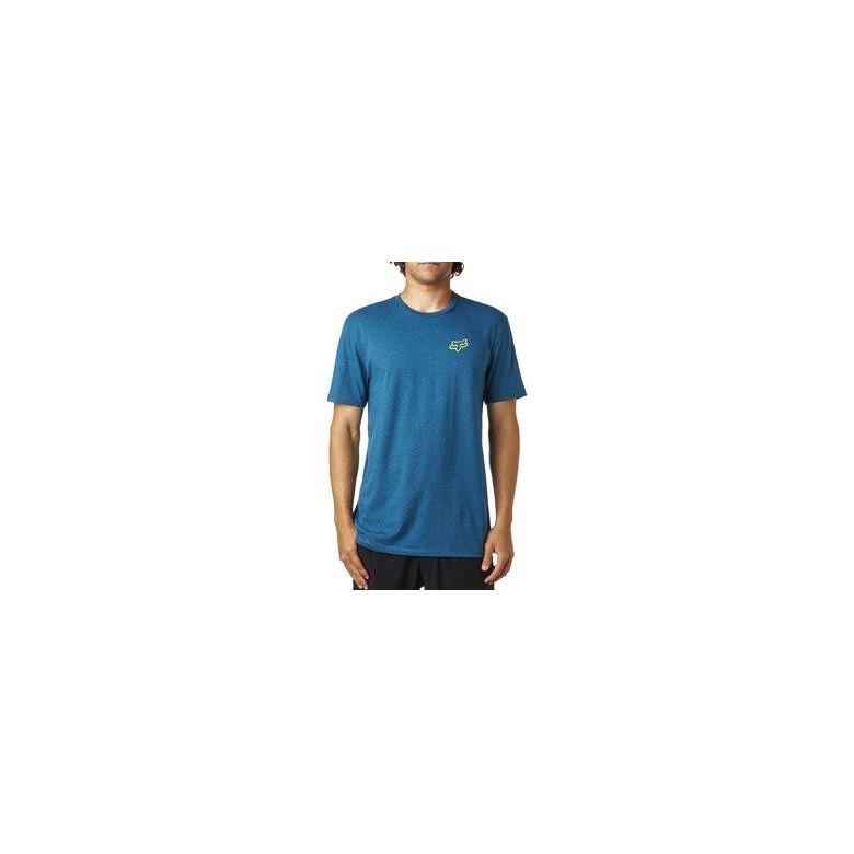 OBSERVED SS PREMIUM TEE HEATHER M BLUE