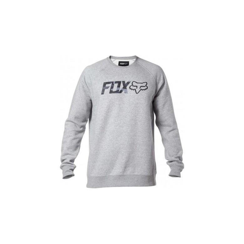 LEGACY CREW FLEECE HEATHER GREY