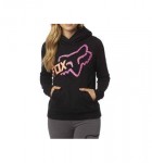 REACTED PULLOVER HOODY BLACK