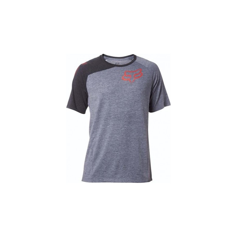 DISTINGUISH SS TECH TEE HEATHER GRAPHITE