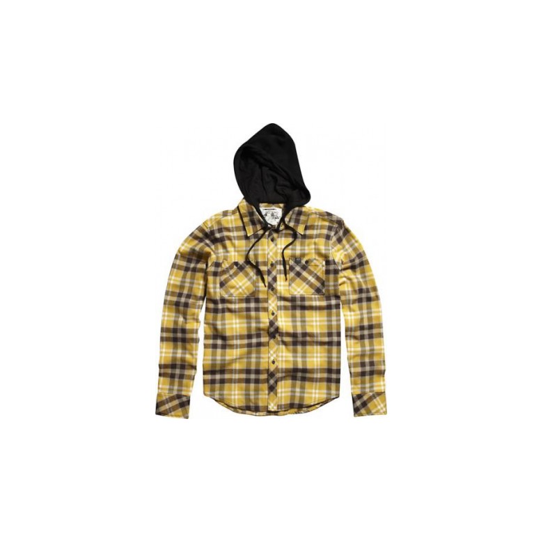 Bylls L/S Hooded Flannel 