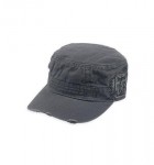 M-V-HEADWEAR FHEAD MILITARY HAT CHARCOAL