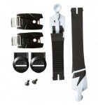 WHIT3 BOOT STRP/STRP PASS/BCKL KIT [BLK]