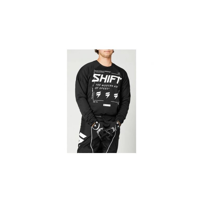 SHIFT WHITE LABEL BLISS JERSEY [BLK/WHT]