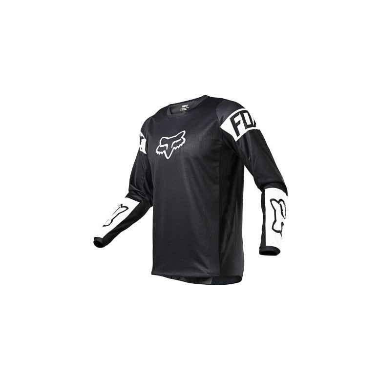 FOX 180 REVN JERSEY - BLACK [BLK/WHT]