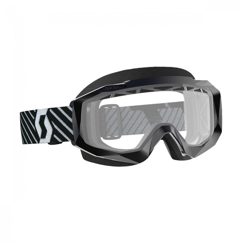 Scott BRILLE HUSTLE X ENDURO ACS BLACK-WHITE