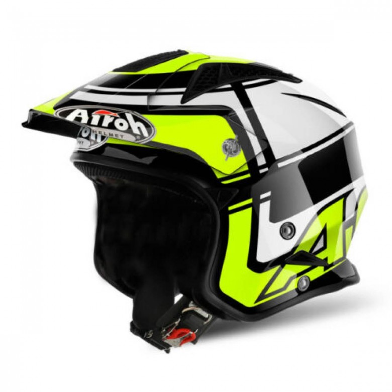 Airoh HELM TRIAL TRR S WINTAGE YELLOW GLOSS NLB!!!