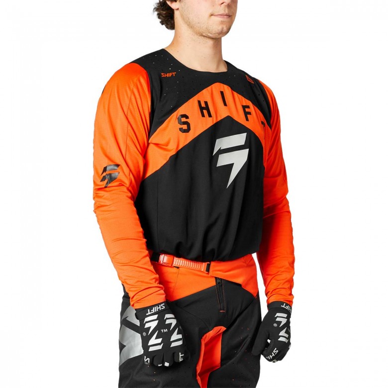 Shift Motocross Jersey Black Label Veem