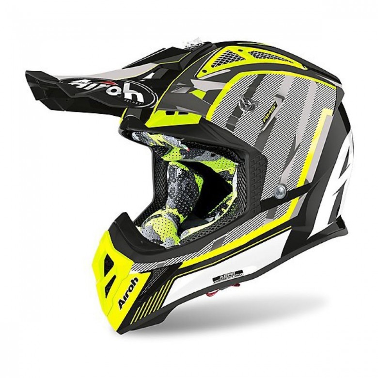 Airoh Motocross Helm Aviator AMSS 2.3 Glow