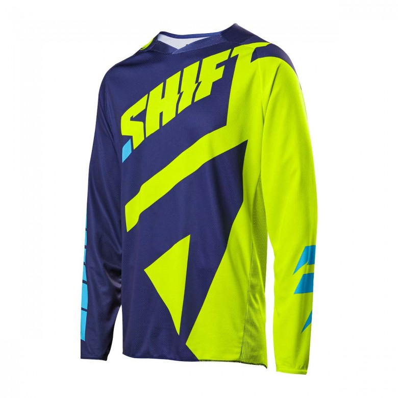 Shift Motocross Jersey 3Lack Mainline