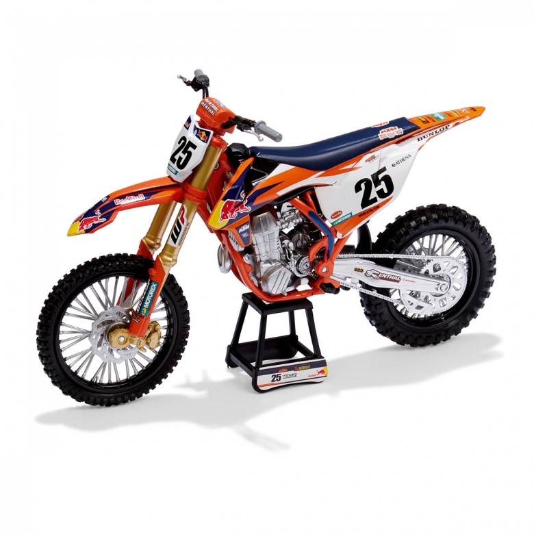 NewRay RED BULL KTM Miniatur KTM 450SX-F Racing Bike 25