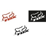 Fox Aufkleber Blitz