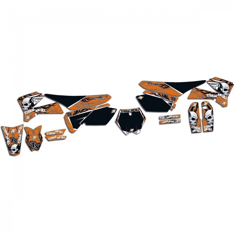 Blackbird KIT DEKOR KTM SKULL SX/SXF/11-12 EXC/12