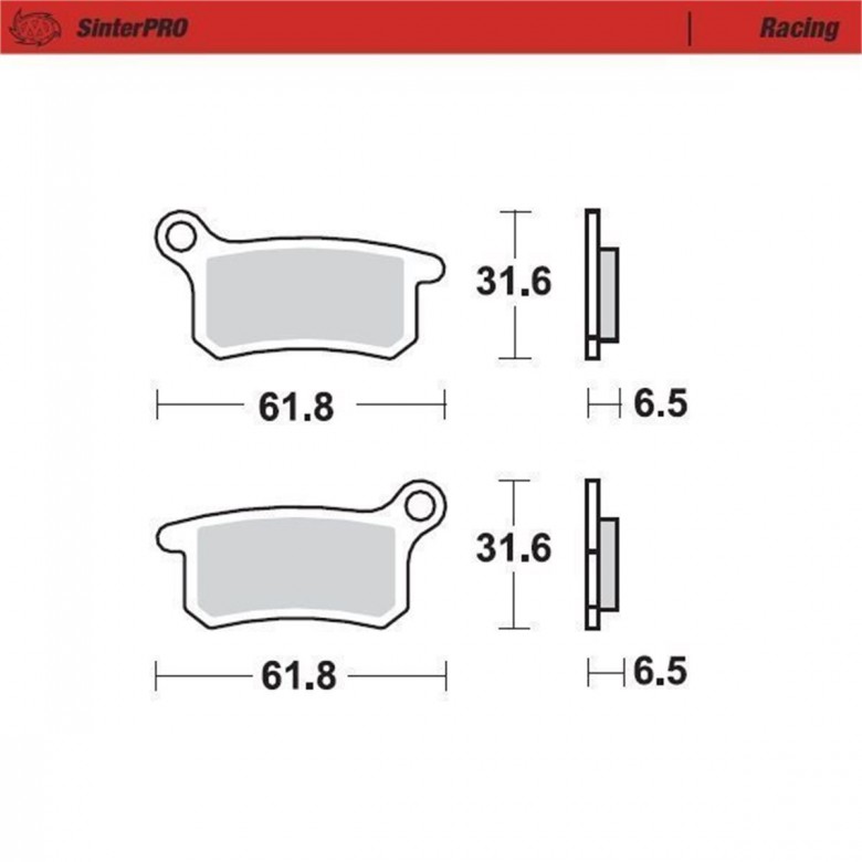 Motomaster SinterPRO Bremsbelag