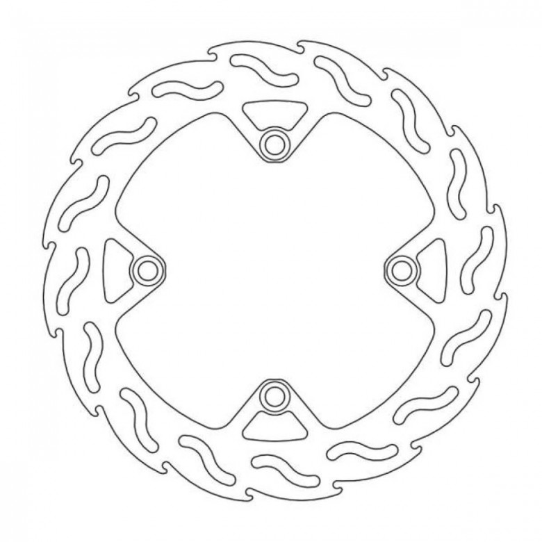 Motomaster Flame Bremsscheibe HUSQVARANA