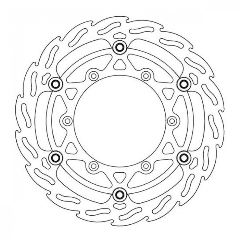 Motomaster OS MX Bremsscheibe FANTIC, YAMAHA