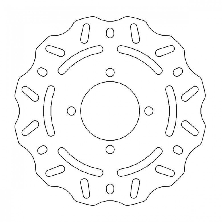 Motomaster Nitro Trial Bremsscheibe