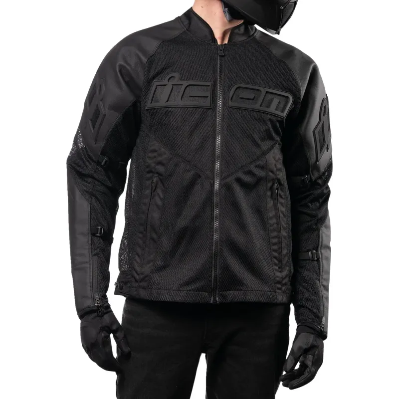 Geaca Piele Icon Mesh AF