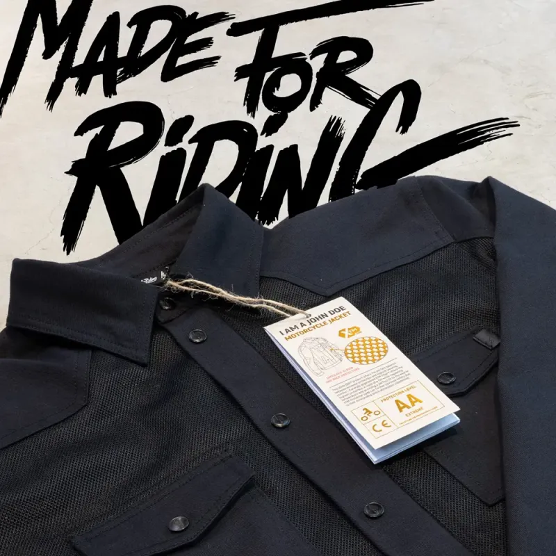 Geaca John Doe Aero Mesh Motoshirt