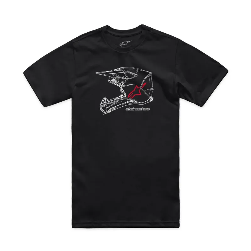 Tricou Alpinestars MX Helmet CSF