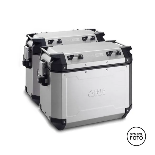 Set cutii laterale aluminiu GIVI OUTBACK