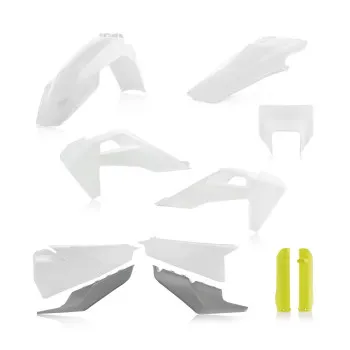 ACERBIS Kit complet plastice pentru Husqvarna - alb - 24051-553