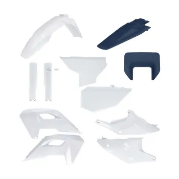 ACERBIS Kit complet plastice pentru Husqvarna - alb-albastru - 0027453.553