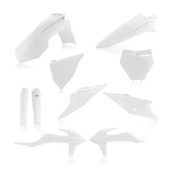 ACERBIS Kit complet plastice pentru KTM - alb - 23479-030