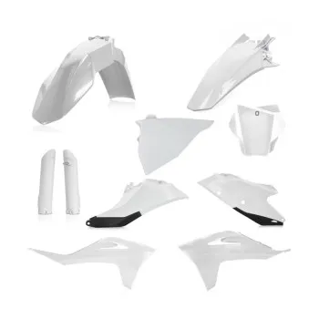 ACERBIS Kit complet plastice pentru GasGas - alb-negru - 24631-237