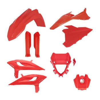 ACERBIS Kit complet plastice pentru Beta - rosu - 0027215.553.026