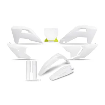 UFO Kit complet plastice pentru Husqvarna - alb-galben - HUKIT630F-999