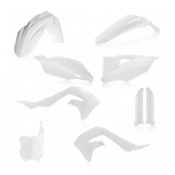 ACERBIS Kit complet plastice pentru Kawasaki - alb