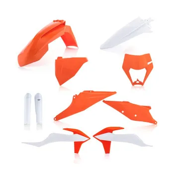 ACERBIS Kit complet plastice pentru KTM - alb - 24054-553-023