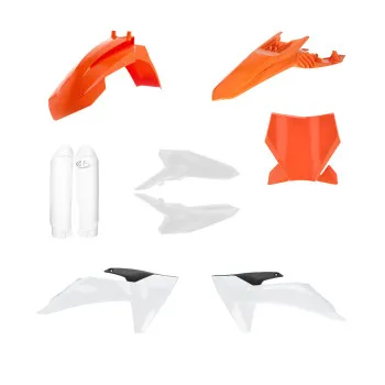 ACERBIS Kit complet plastice pentru KTM - alb - 0027008.553