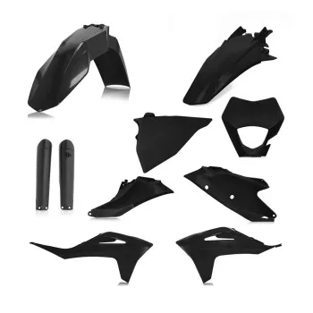 ACERBIS Kit complet plastice pentru GasGas - negru - 24633-090